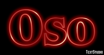 Oso Efekt tekstowy