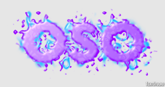 Oso Efecto de Texto