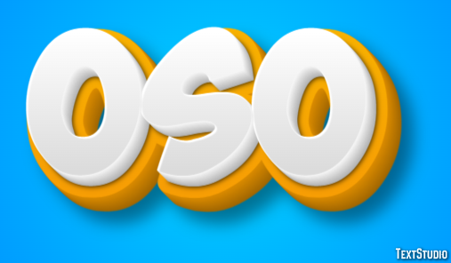 Oso Tekst Effect