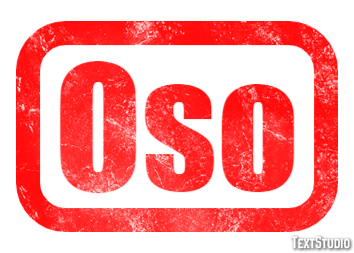 Oso Efecto de Texto