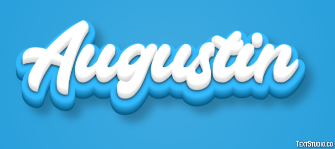 Augustin Text Effect