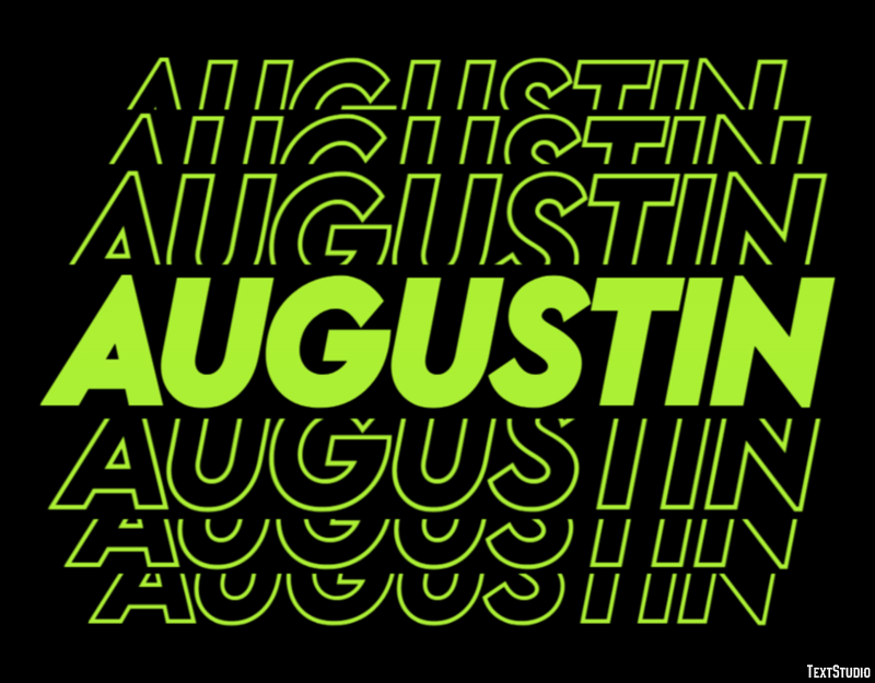 Augustin Effet de Texte