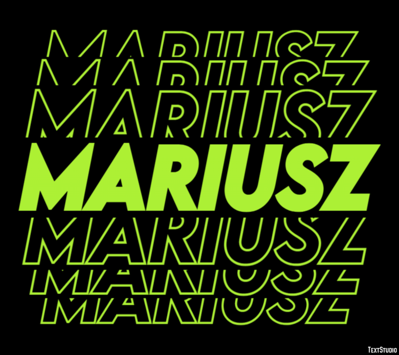 Mariusz Efekt tekstowy