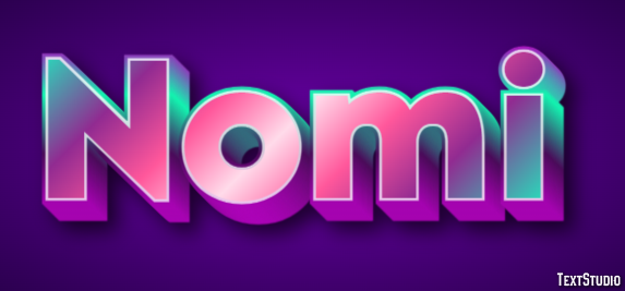 Nomi Text effect