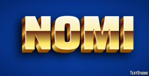 Nomi Text effect