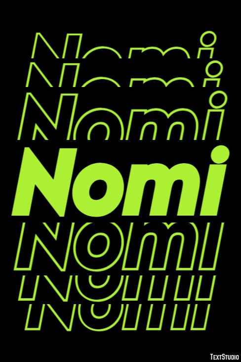 Nomi Text Effect