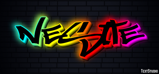 Nestlé Text effect