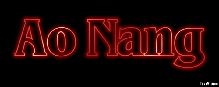 Ao Nang Effetto testo