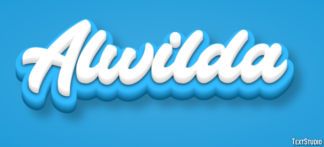 Alwilda Text effect