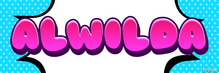 Alwilda Text effect