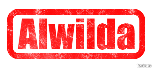 Alwilda Text effect