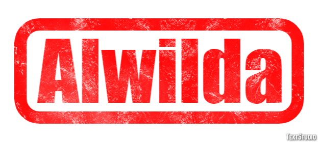 Alwilda Эффект текста