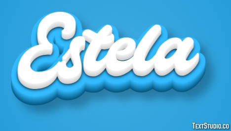 Estela Text Effect