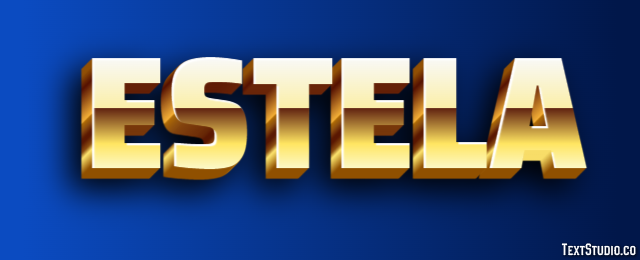 Estela Text Effect