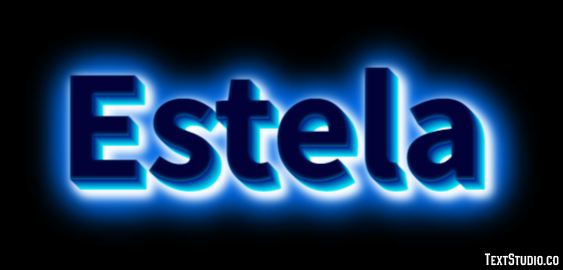 Estela Text Effect