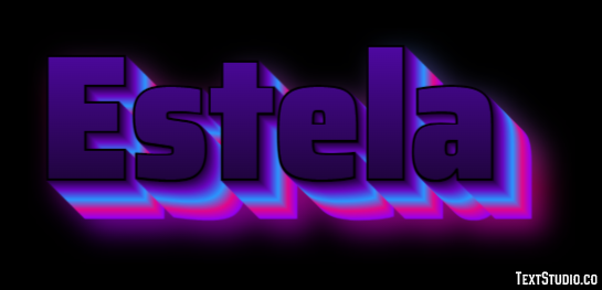 Estela Text Effect