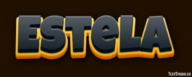 Estela Text Effect