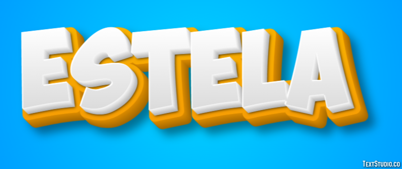 Estela Text Effect