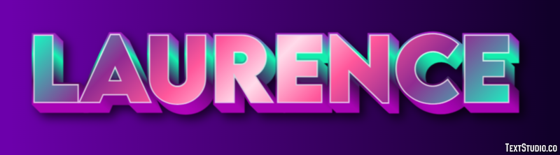 Laurence Text Effect