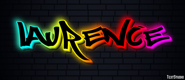 Laurence Text Effect