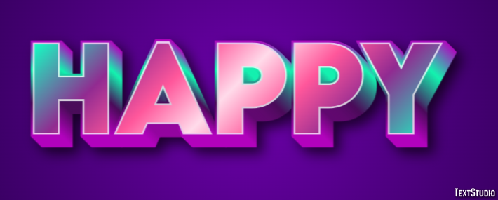 Happy Text Effect