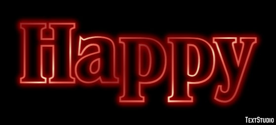 Happy Text Effect