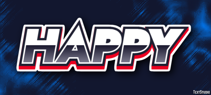Happy Text Effect
