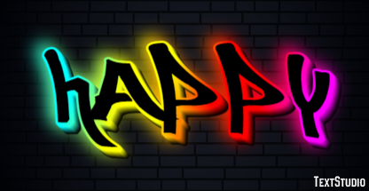 Happy Text Effect