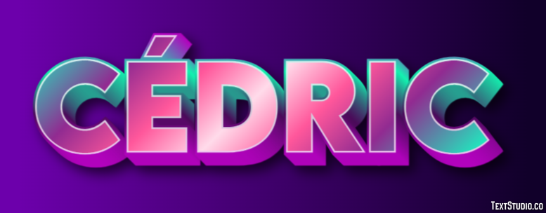 Cédric Text Effect