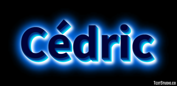 Cédric Text Effect