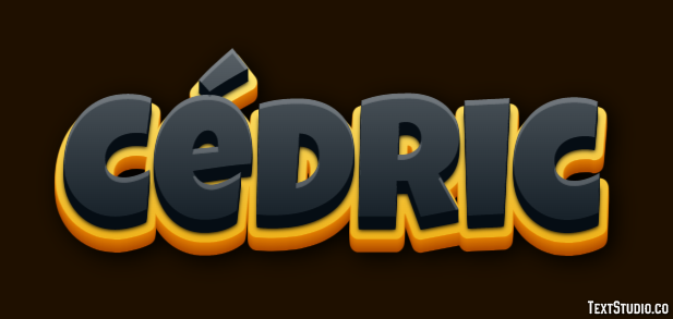 Cédric Text Effect