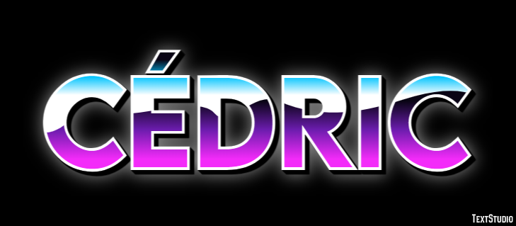 Cédric Text Effect