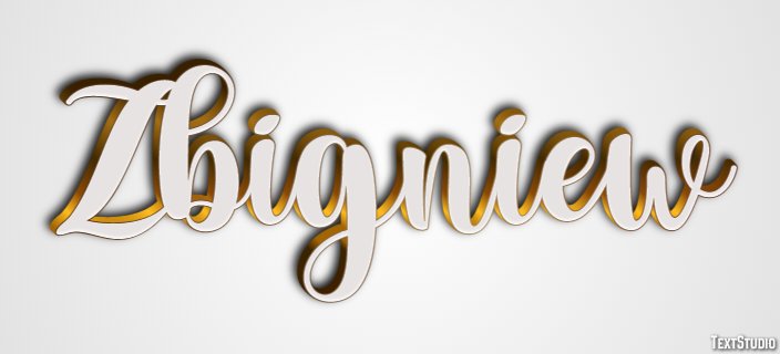 Zbigniew テキスト効果