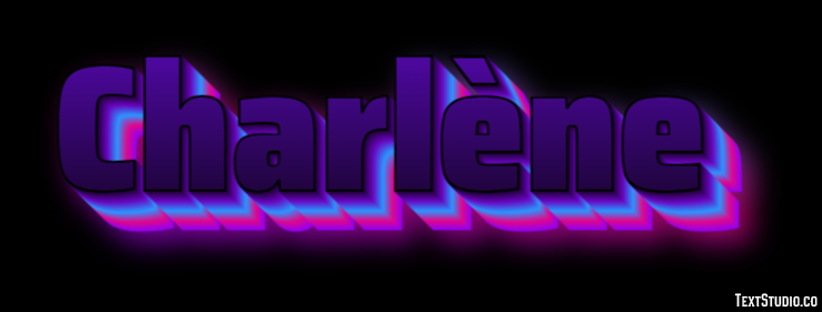 Charlène Text Effect