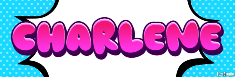 Charlène Text effect