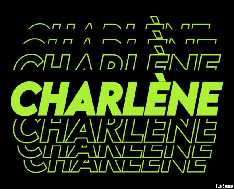 Charlène Text Effect