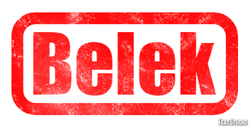 Belek Efekt tekstowy