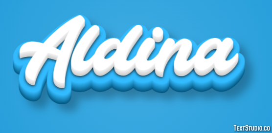 Aldina Texteffekt