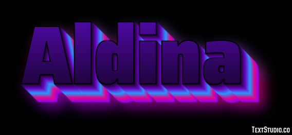 Aldina Texteffekt