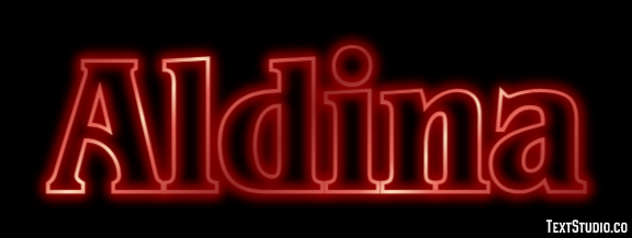Aldina Texteffekt