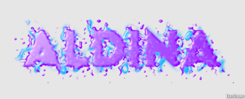 Aldina Texteffekt