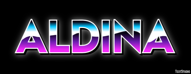 Aldina Texteffekt