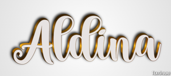 Aldina Texteffekt