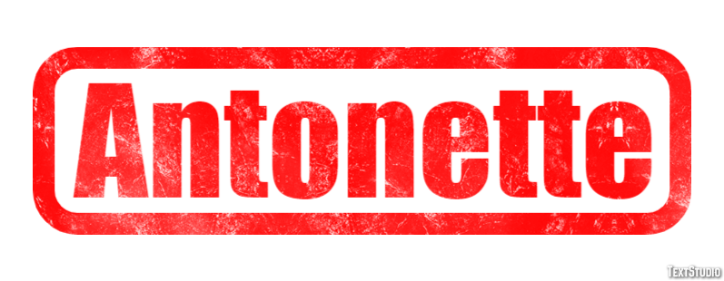 Antonette Text Effect