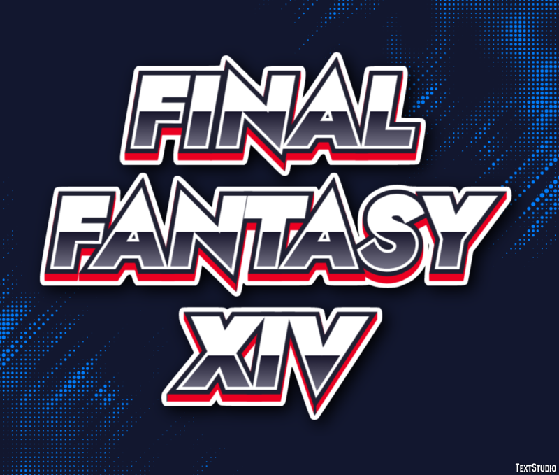 Final Fantasy XIV Effet de Texte