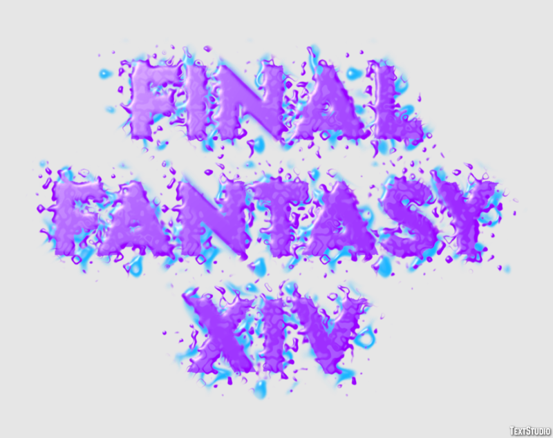 Final Fantasy XIV Efecto de Texto