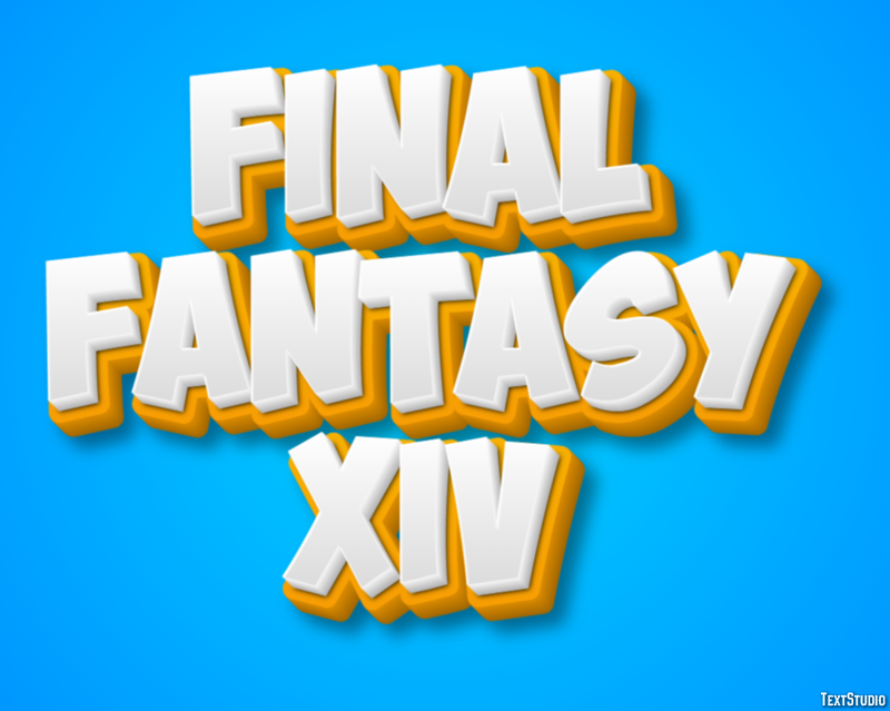 Final Fantasy XIV テキスト効果