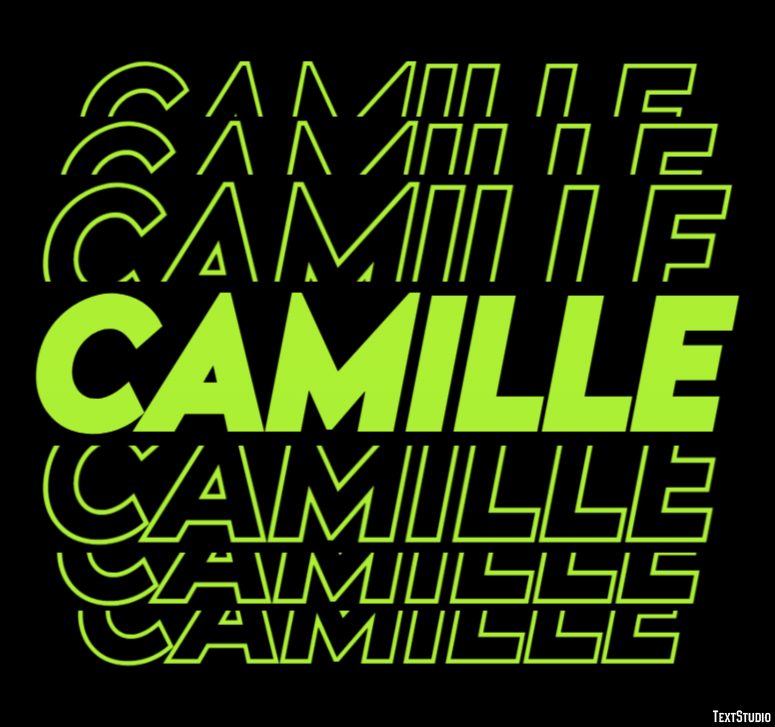 Camille Text Effect