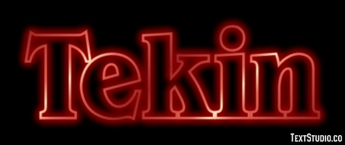 Tekin Effet de Texte