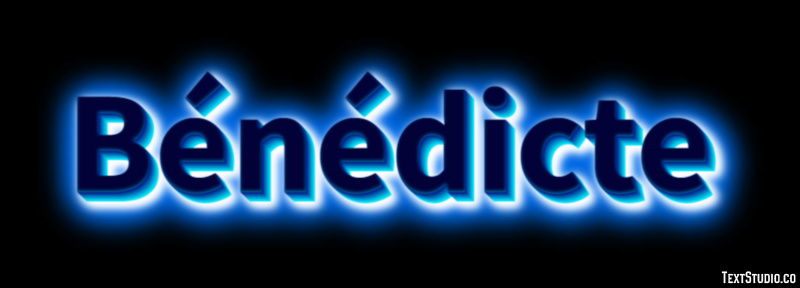 Bénédicte Text Effect